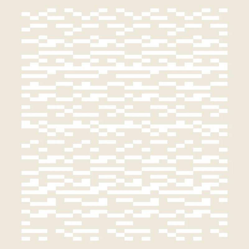 Glitch Grid Monochrome Pattern
