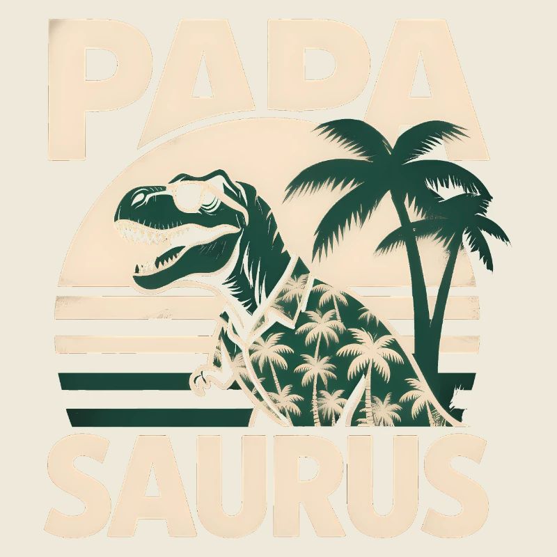 Papa Saurus Rex Dinosaurier Vatertag Geschenk