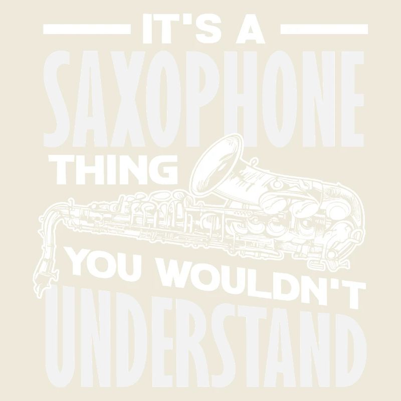 C’est une affaire de saxophone, c’est drôle.