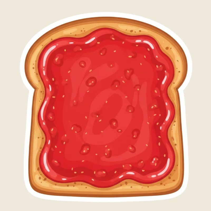 Jam bread