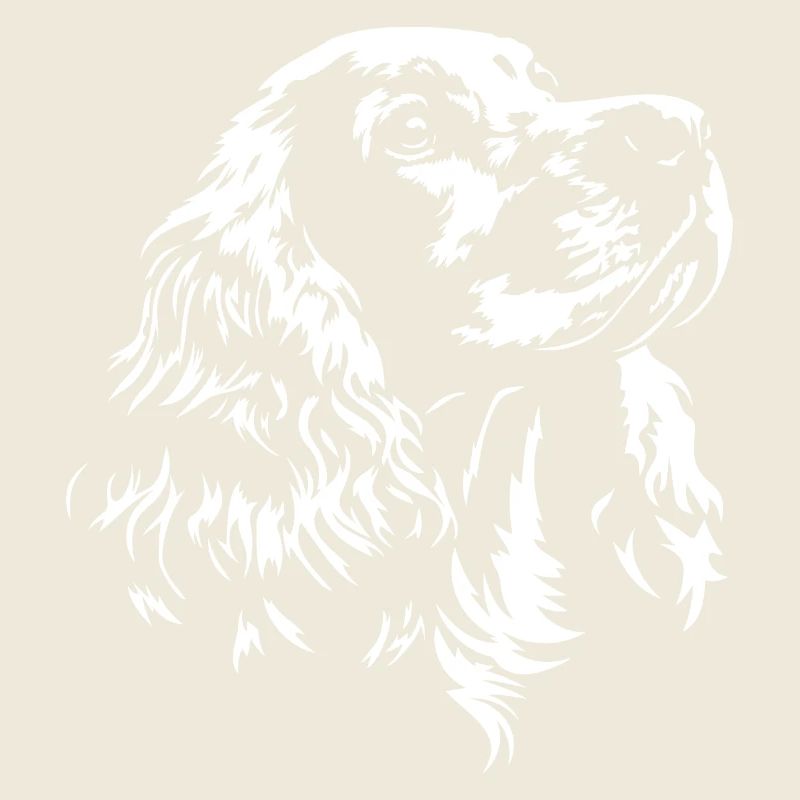 Chiens en silhouette du cocker espagnol anglais Wilsigns