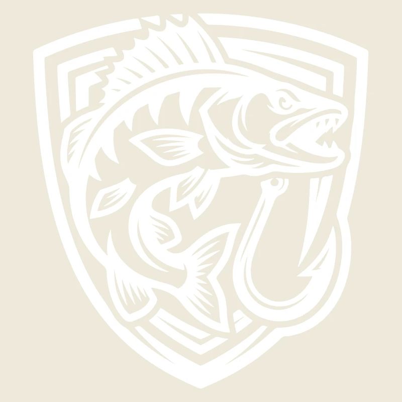 Blason de pêche au brochet