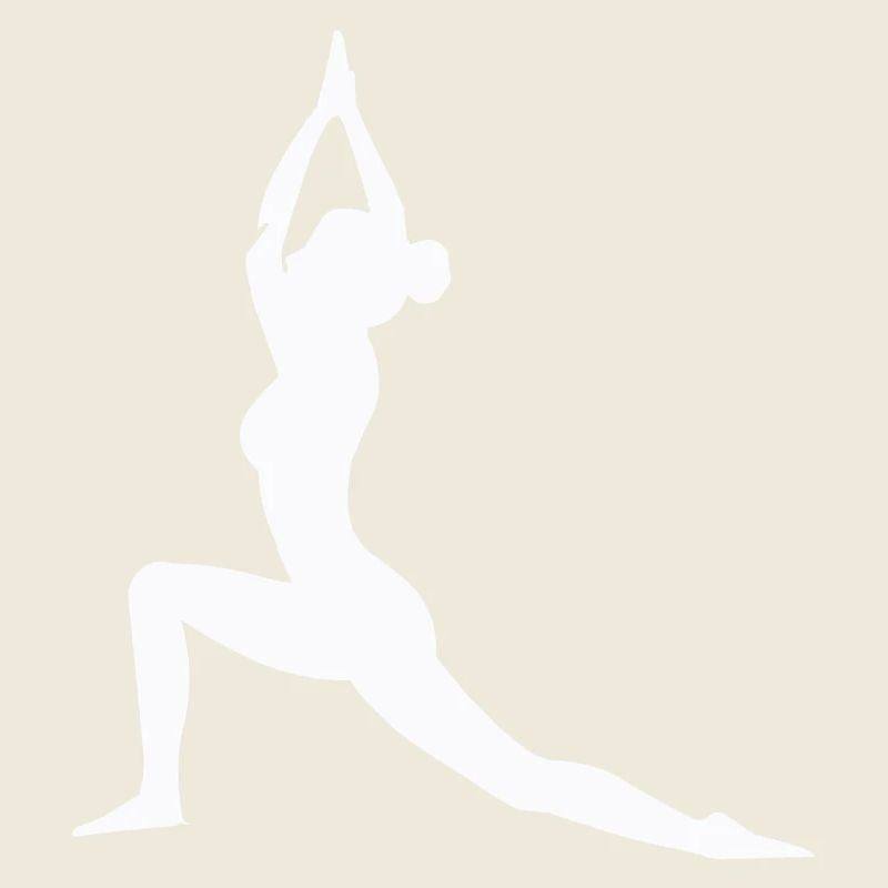 Yogapose Silhouette Kraft Balance