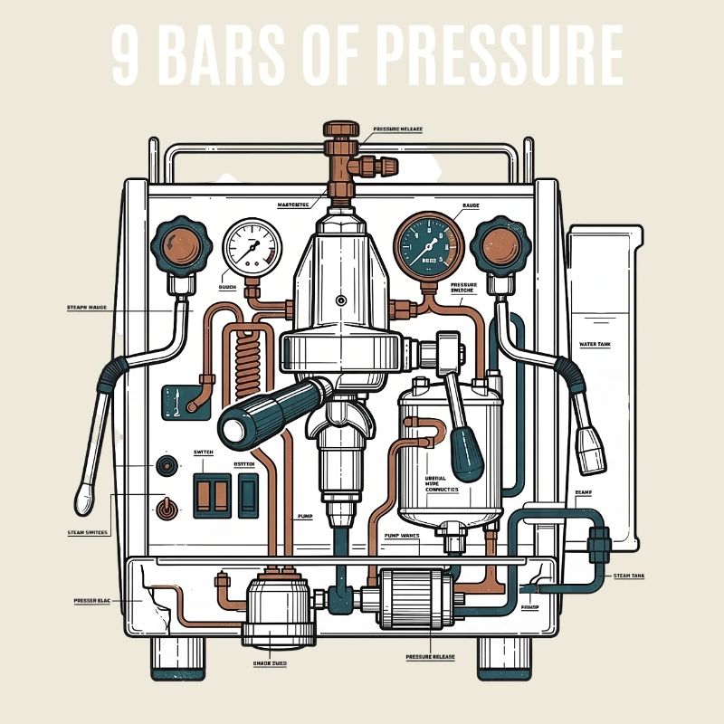 Pression du café