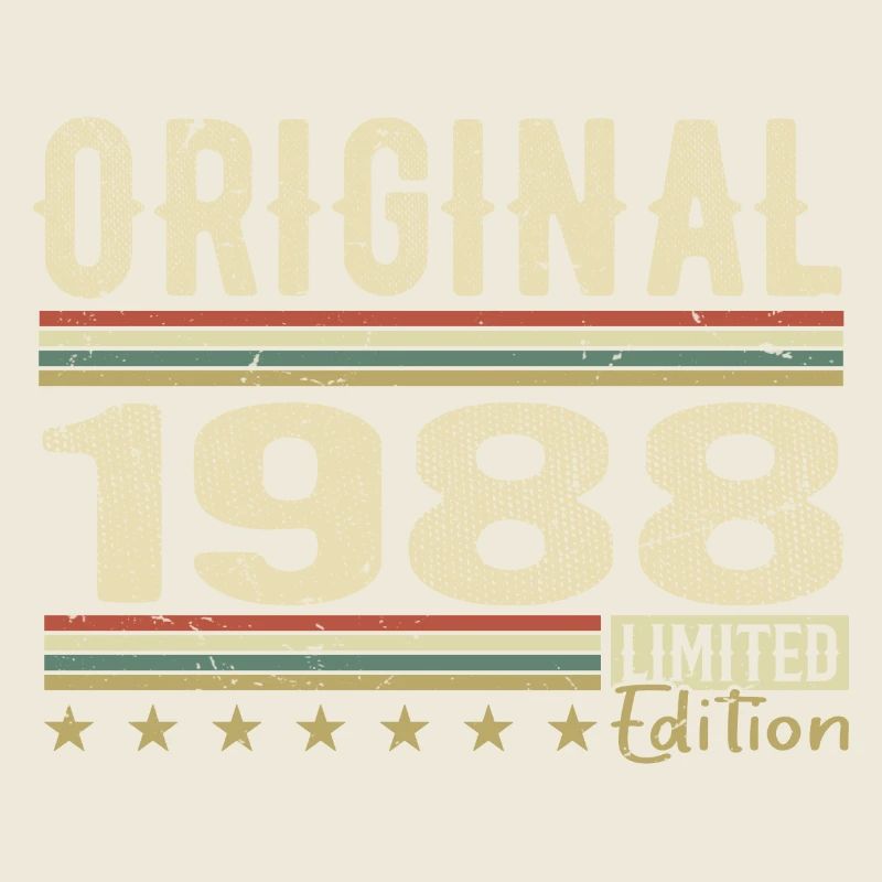 Original 1988 - Retro 1988 Birthday Gift