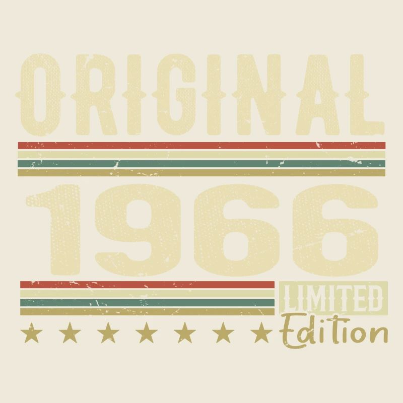 Original 1966 - Cadeau D’anniversaire Rétro 1966