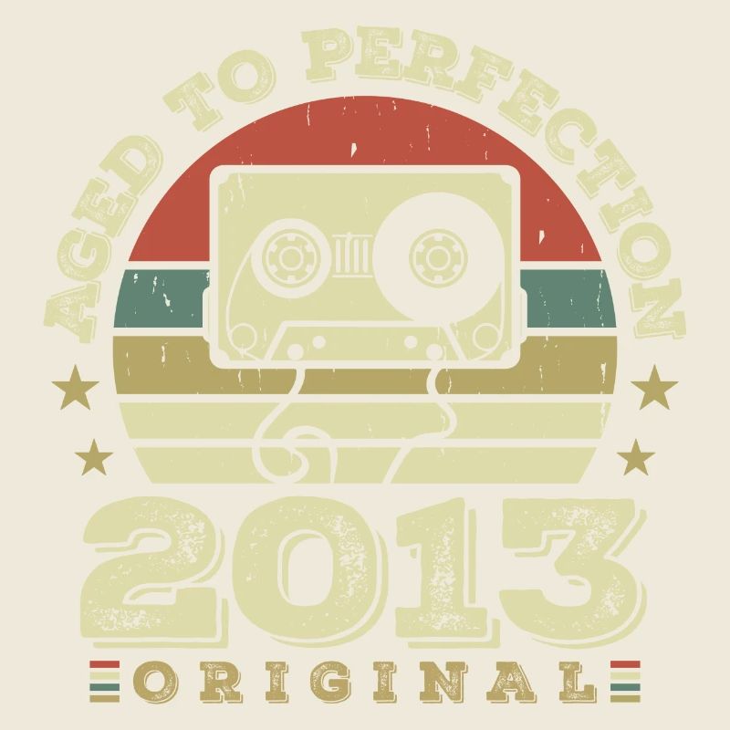 Original Vintage Jubiläums-Geschenkidee 2013