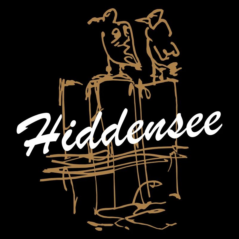 Hiddensee Ostsee Möwen Insel I love Hiddensee