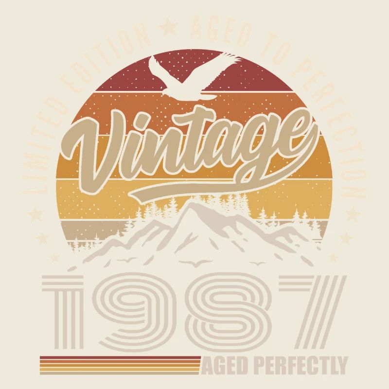 1987 38th Anniversary Gift 1987 Vintage 1987