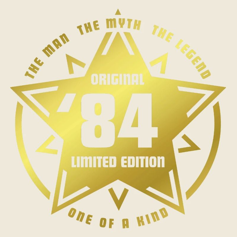 Birthday Star Original 1984 - '84 Limited Edition