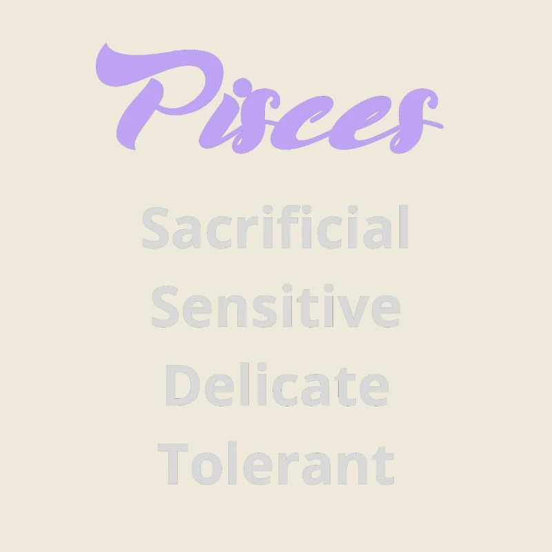Logo signe astrologique "poisson"