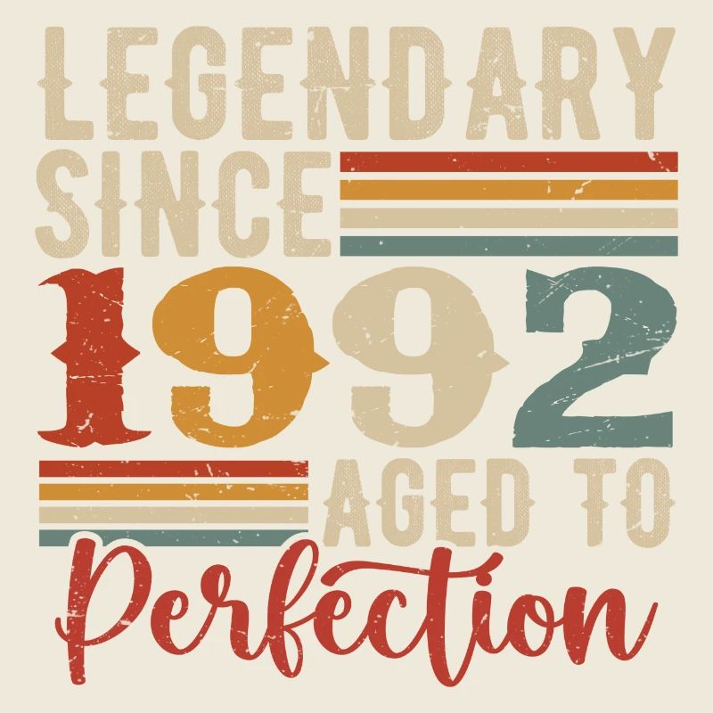 Legendary Since 1992 Birthday Gift 1992