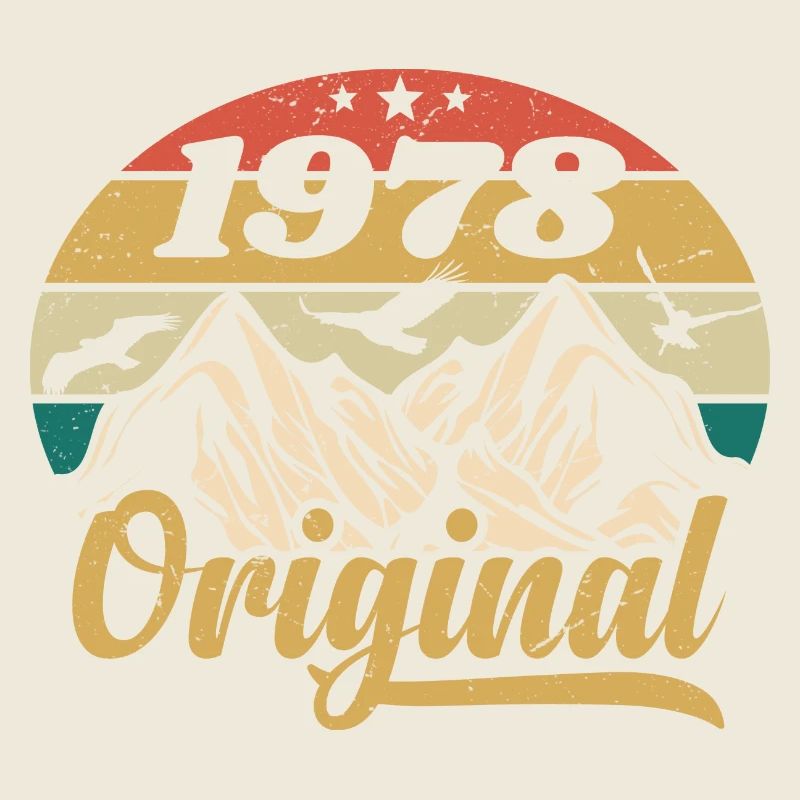 Original 1978 Vintage Geburtstagsgeschenk 1978