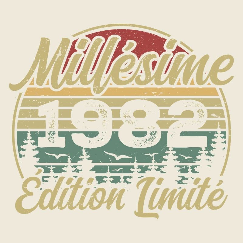 Millésime 1982 - Cadeau Pour le 42e Anniversaire
