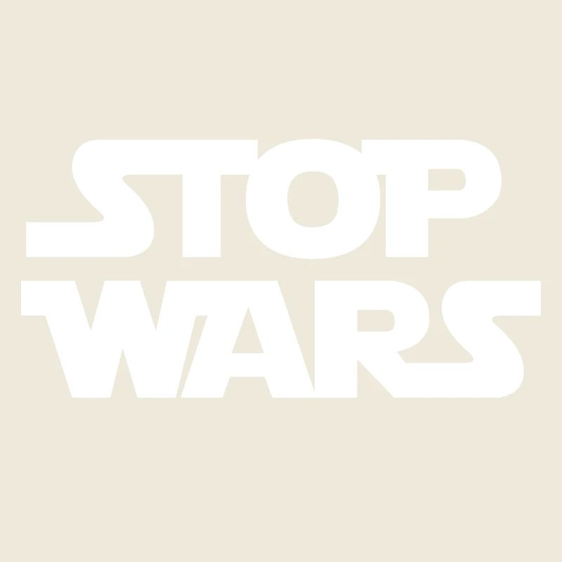 Stop Wars (blanc)