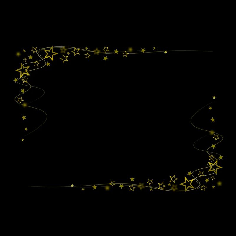 Sternrahmen Gold