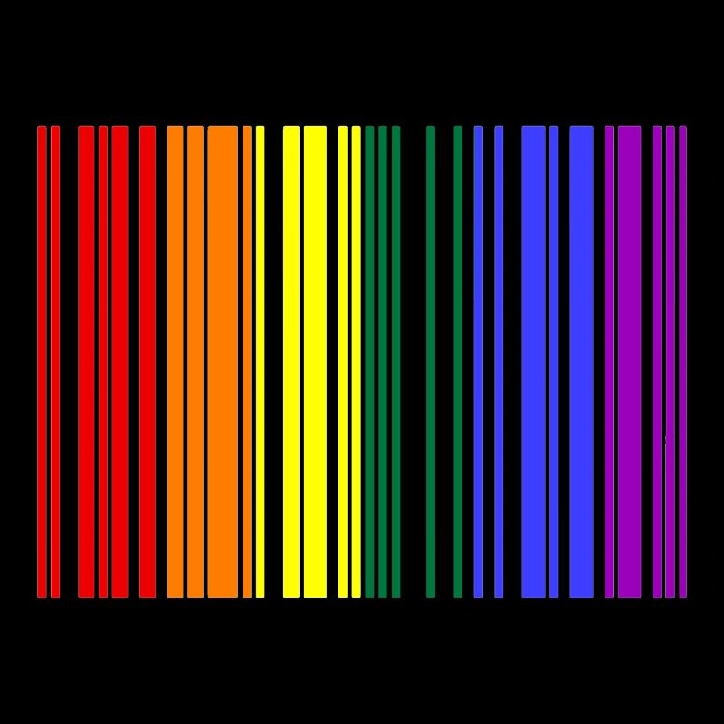 Code-barres arc-en-ciel