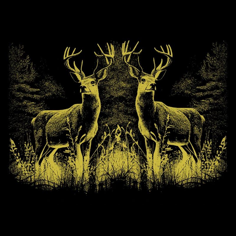 Hirsch Hirsche Wild Rotwild Rehbock