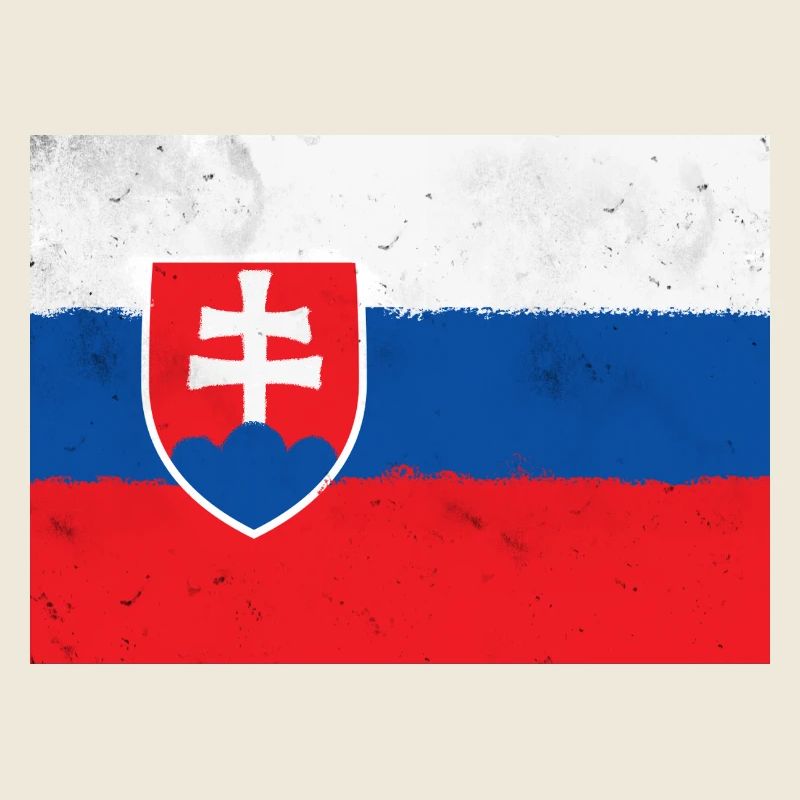 Drapeau de la Slovaquie