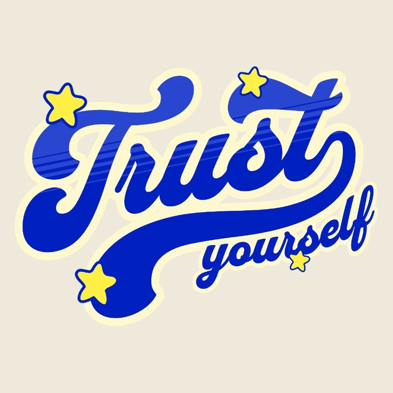 Self-Confidence Starry Script