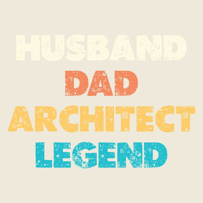 Husband Dad Architect Legend