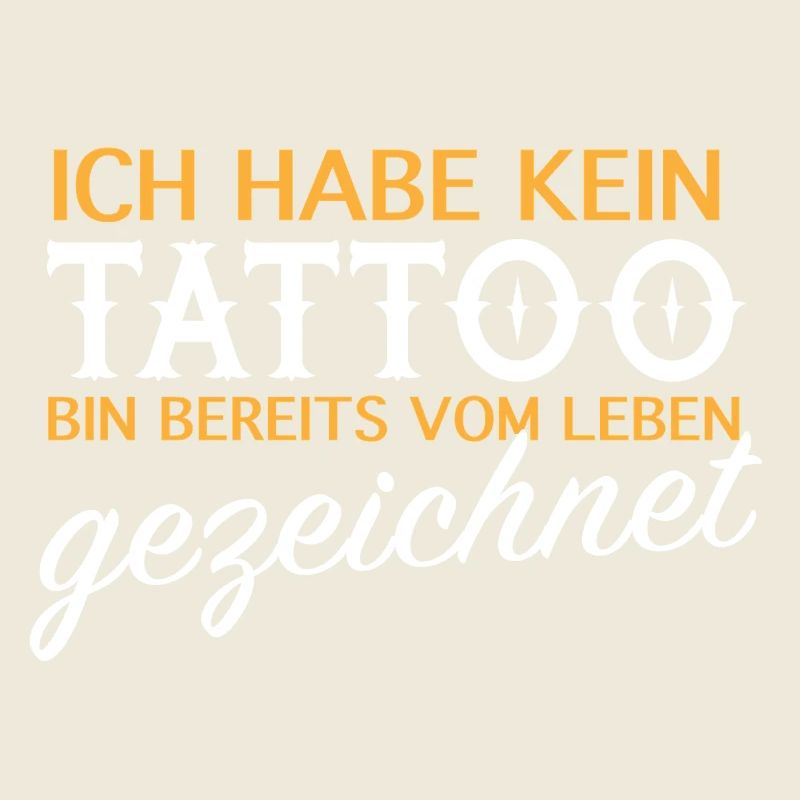 Kein Tattoo, vom Leben gezeichnet