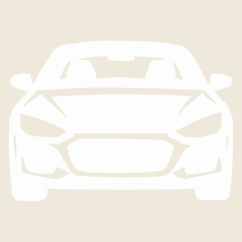 Frontlinien Silhouette Auto