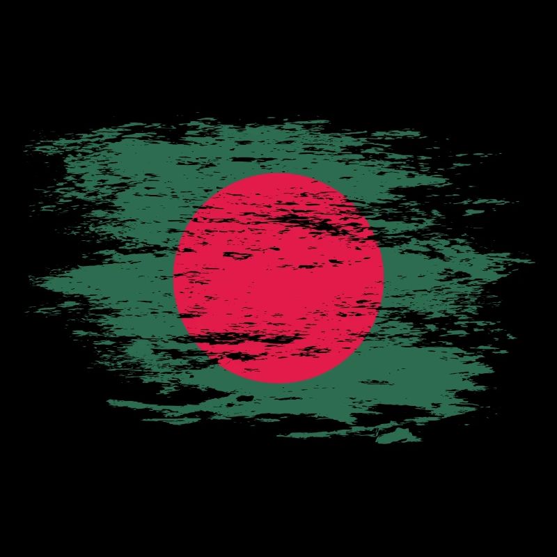 Drapeau du Bangladesh utilisé