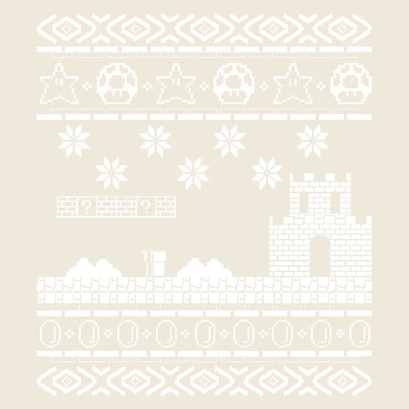 Laid de Noël Pull Oldskool poison joueurs de jeu