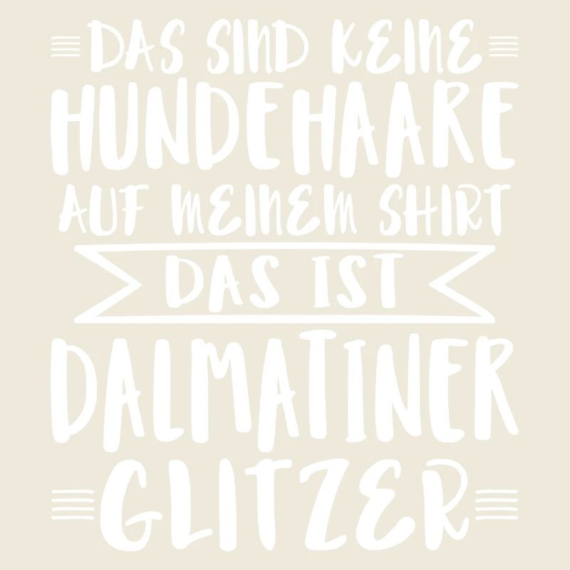 Das ist Dalmatiner Glitzer