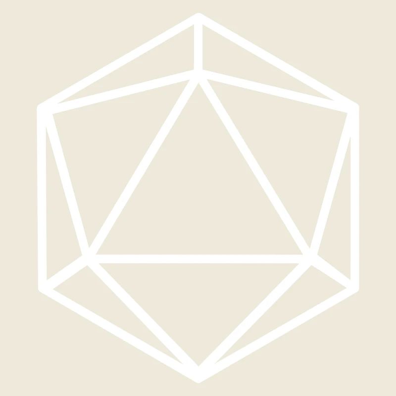 D20 D20 Dice Abstract