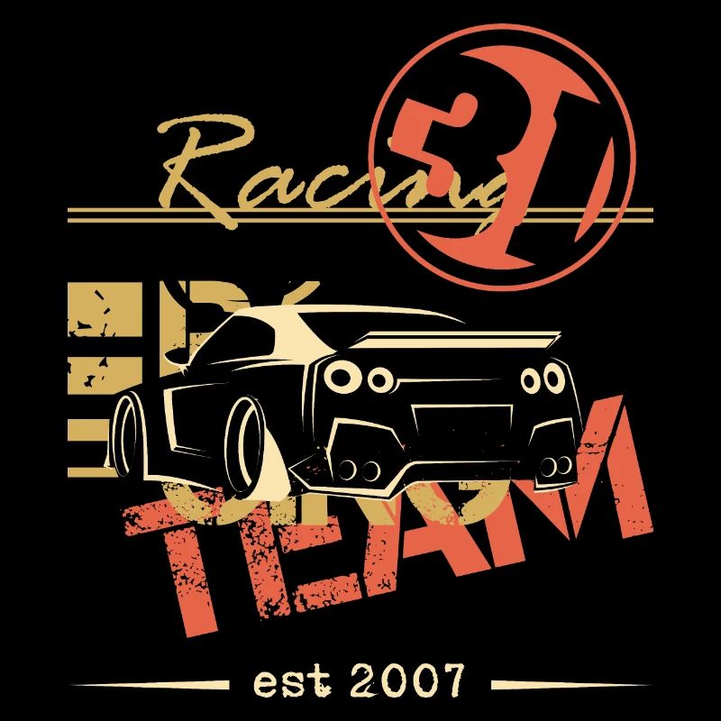 team racing gtr car gift idea
