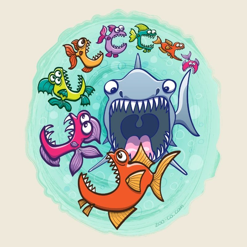 Les gros poissons mangent les petits et vice-versa