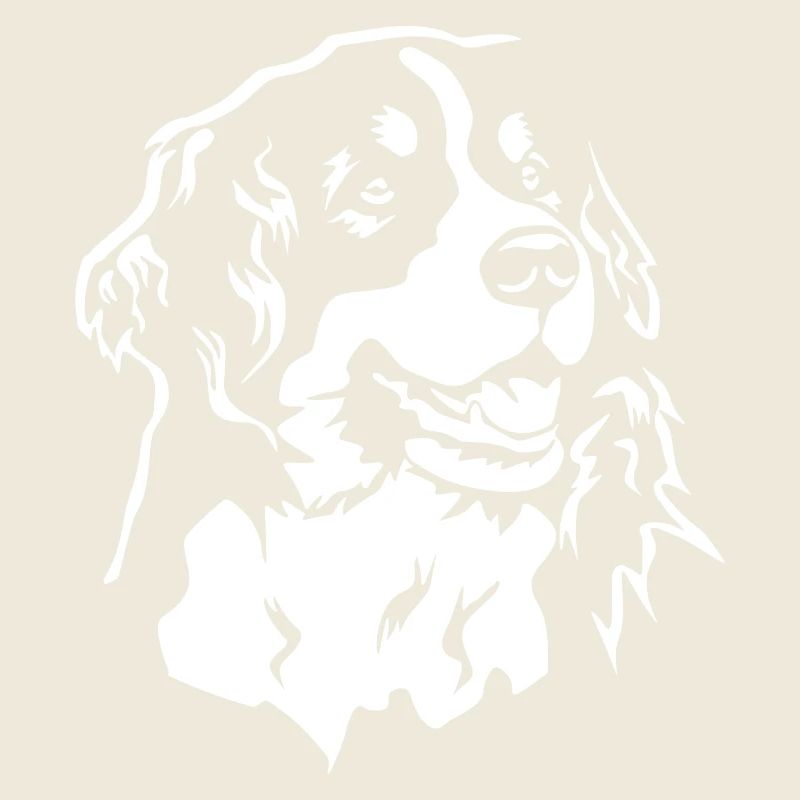 Berner Sennenhund Kopf "Black Edition"