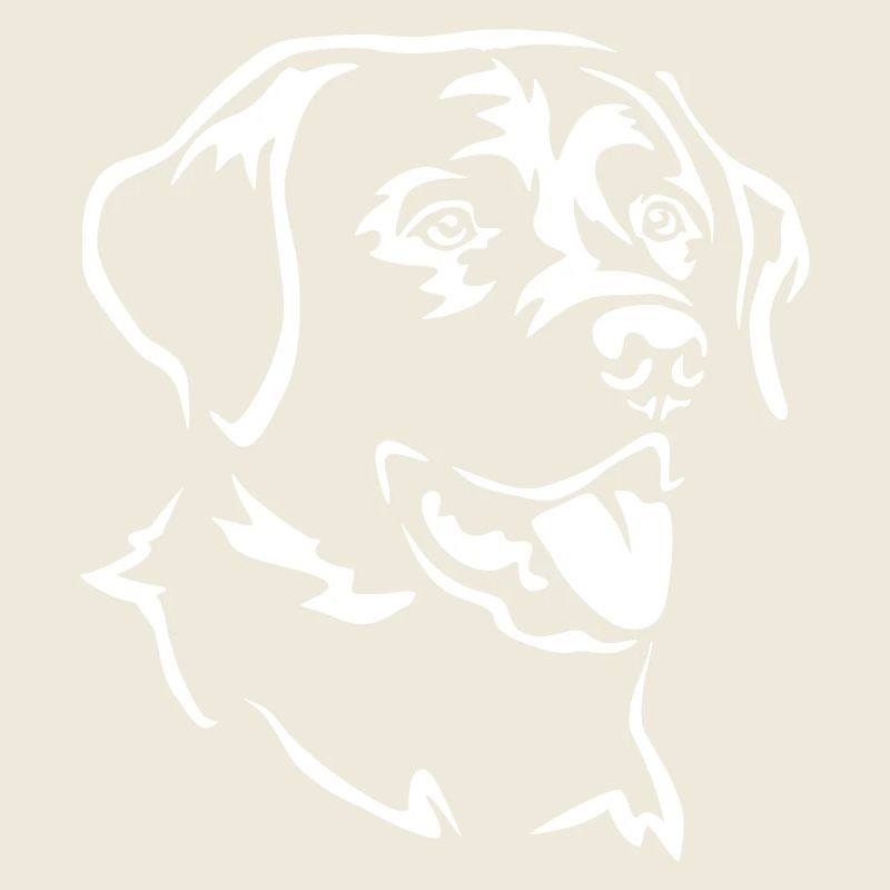 Labrador Kopf "Black Edition"