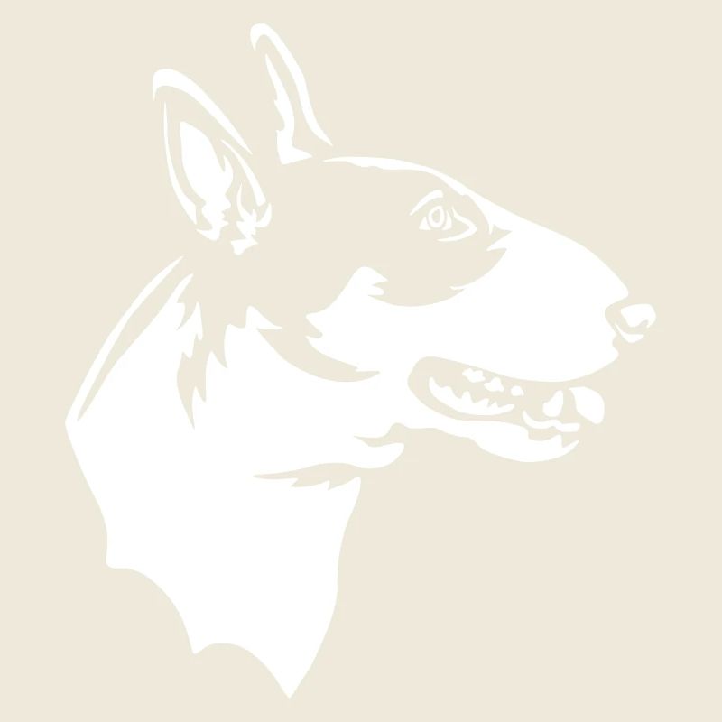 Bull Terrier Head "Black Edition"