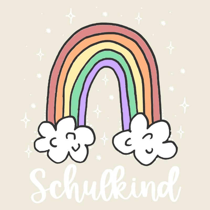Schulkind Regenbogen Einschulung Geschenk