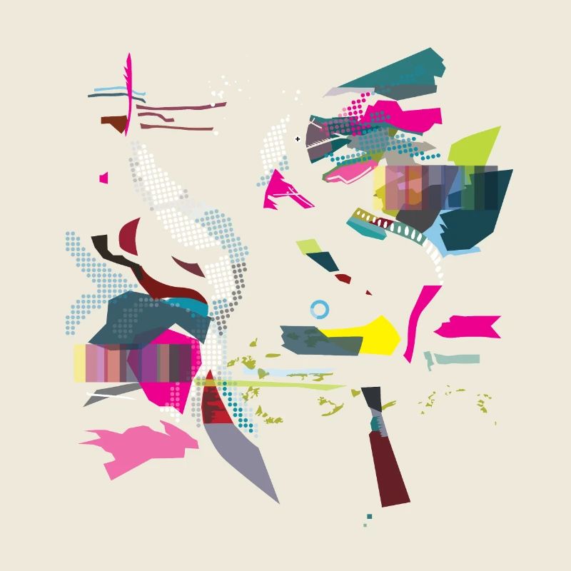 « Oiseau coloré » en rose