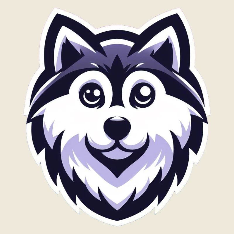 Süßer Husky
