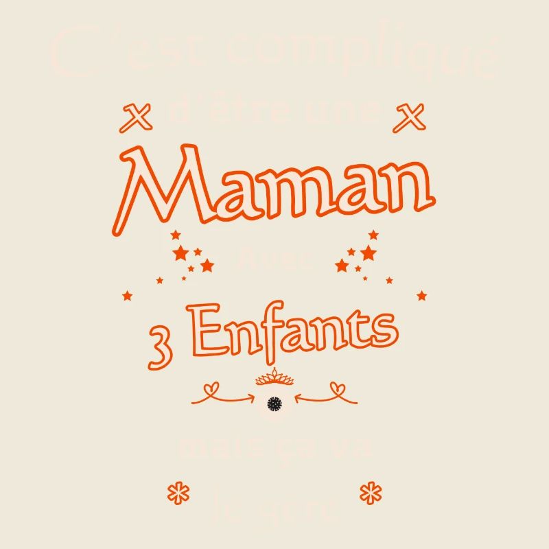 Maman Avec 3 Enfants