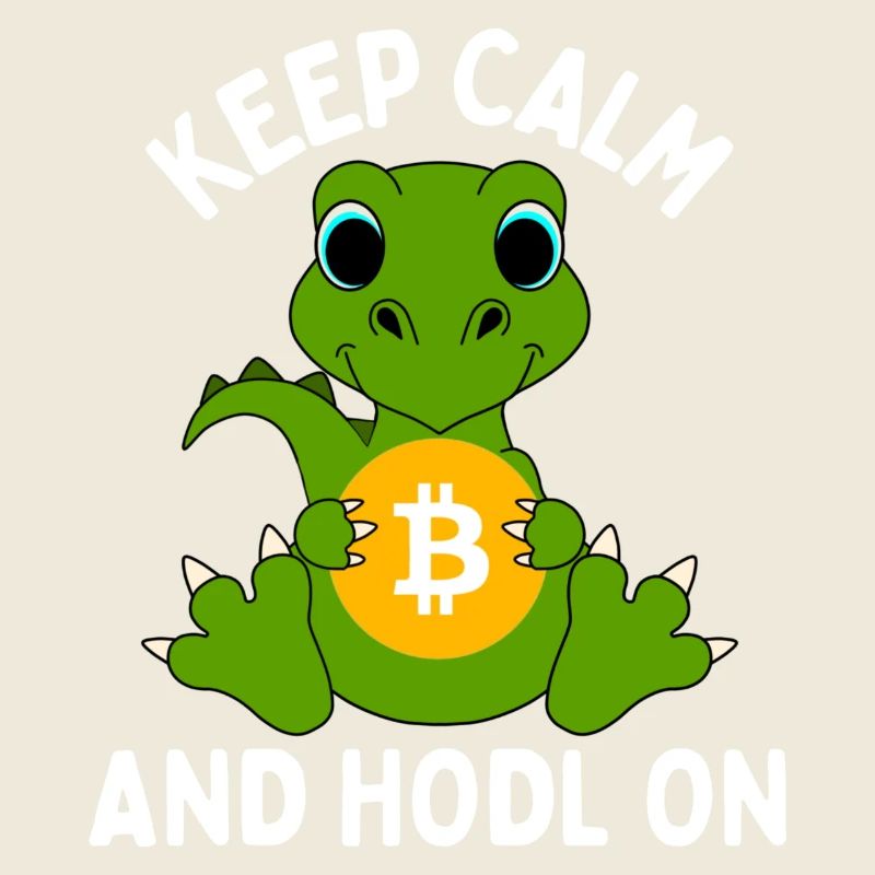 Bitcoin Kryptowährung Blockchain Hodl Geschenkidee