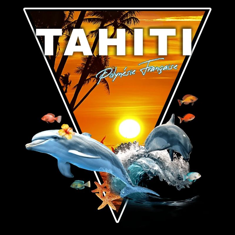 Tahiti French Polynesia Dolphin