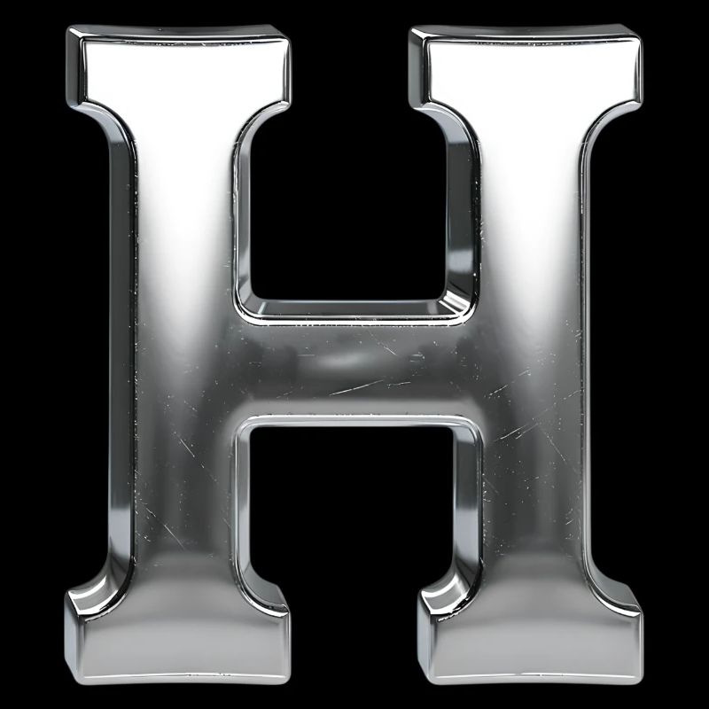 Chrome ,, H " Metallic