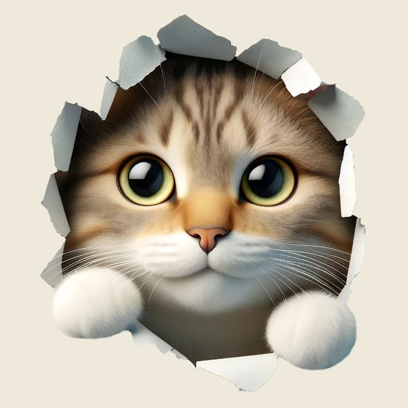 Chat dans le trou 1