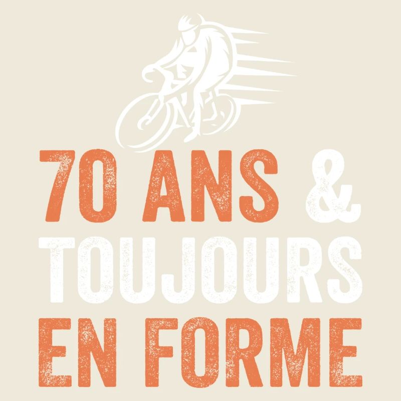 Cadeau anniversaire 70 ans Vélo