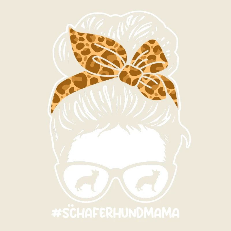 Mama Mutter Hund Deutscher Schäferhund