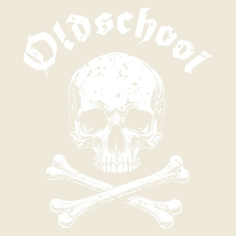 Logo de pirate de la crique OLDSCHOOL