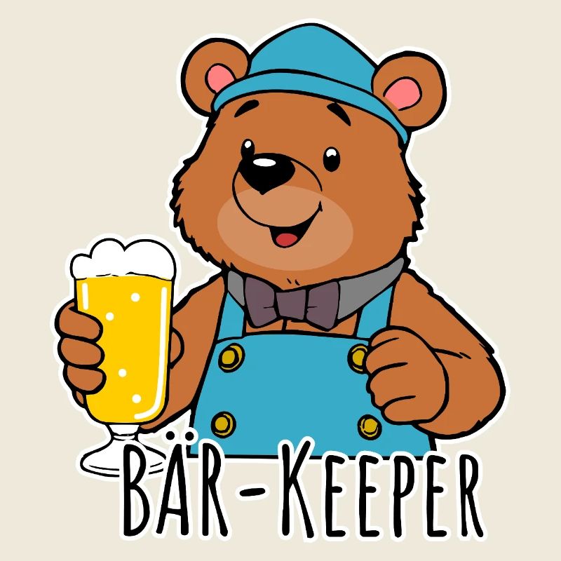 Der Bär-Keeper hat ein kühles Bier für dich!