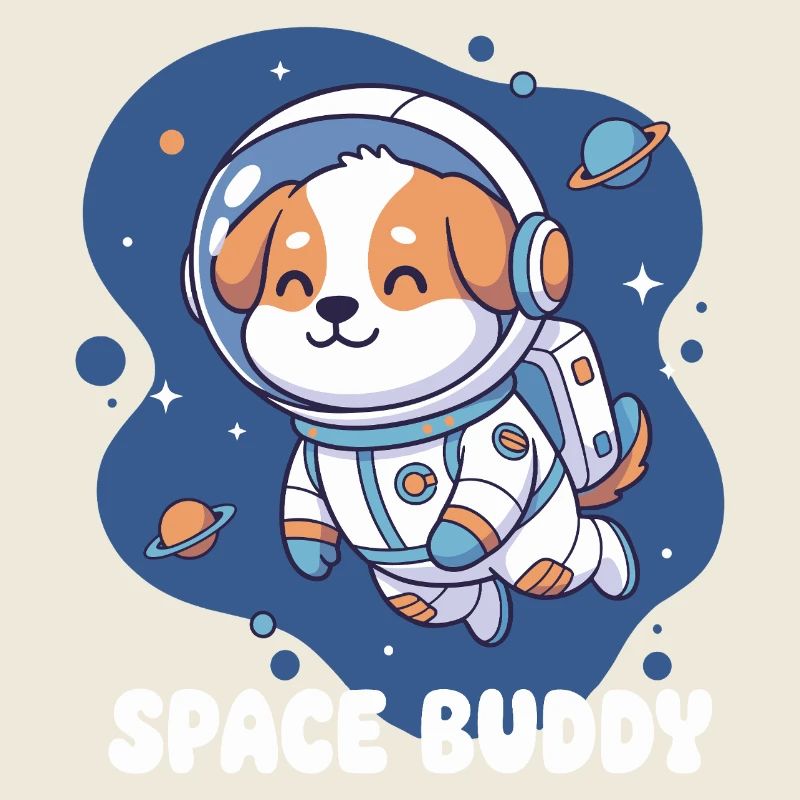 Space Buddy Astronauten-Hund