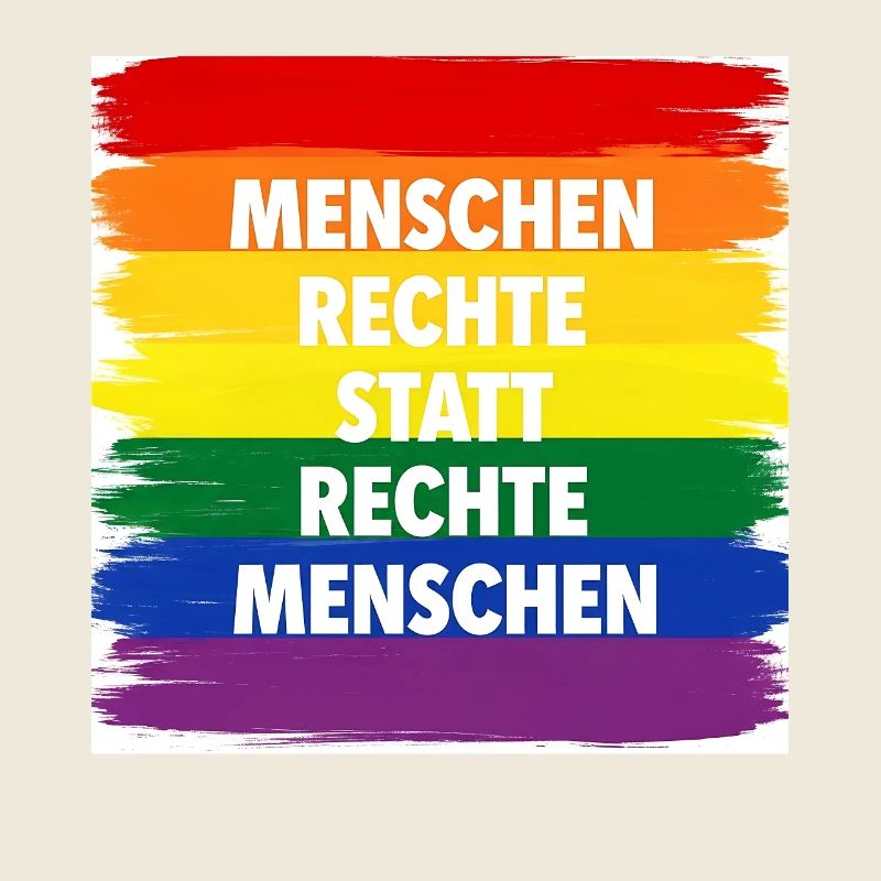 Human rights instead of right-wing people against hate